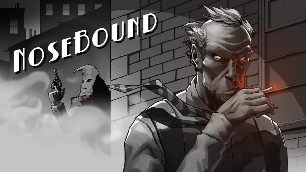 Arte de NauseaBundo, aventura noir del detective Ray Hammond